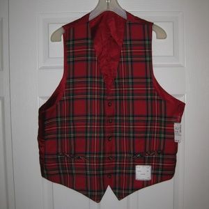 Men's Reversible Dress Wool Vest